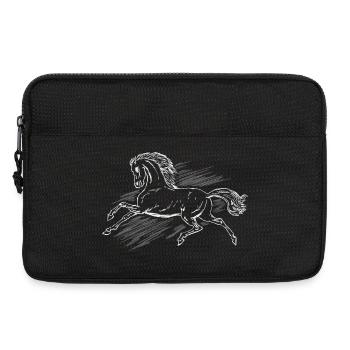 ein toller Hengst - Laptoptasche 13" - Schwarz - Vorne