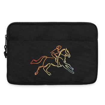 Reiter Vintage Look - Laptoptasche 13" - Schwarz - Vorne