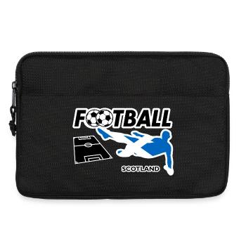 Football Fever Scotland - Laptop bag 13" - black - Front
