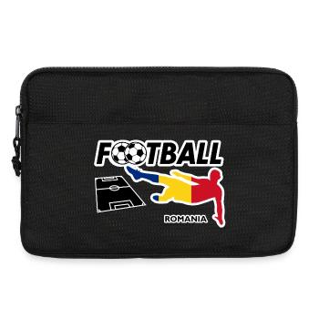Football Fever Romania - Laptop bag 13" - black - Front