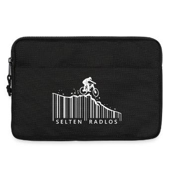 selten radlos barcode downhill fahrrad - Laptoptasche 13" - Schwarz - Vorne