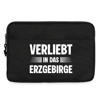 Verliebt Erzgebirge - Laptoptasche 13" - Schwarz - Vorne