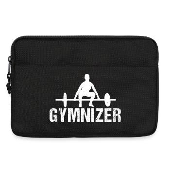 Bodybuilding Fitness Vintage Gym Athleten Workout - Laptoptasche 13" - Schwarz - Vorne
