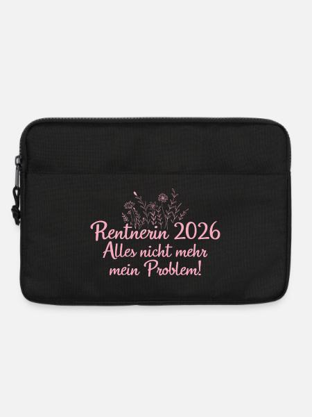Rentnerin 2026 Rente Abschied Arbeitskollegin - Laptoptasche 13" - Schwarz