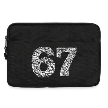 Sixty Seven meme - Laptop bag 13" - black - Front