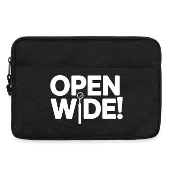 Zahnärztliches Berufsleben Klinisches Team - Laptoptasche 13" - Schwarz - Vorne