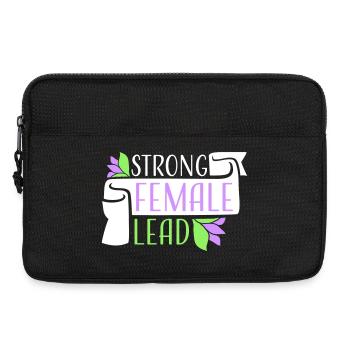 Strong Female Lead Feminismus Empowerment Frauen - Laptoptasche 13" - Schwarz - Vorne