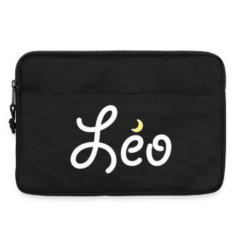 Léo - Sacoche pour ordinateur portable 13 pouces - noir - Devant