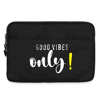 Good.vibes.only - Sacoche pour ordinateur portable 13 pouces - noir - Devant