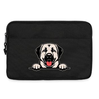 Kangal Name Badge Coloured - Laptop bag 13" - black - Front