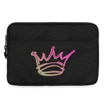Gradient Crown Sketch - Laptop bag 13" - black - Front
