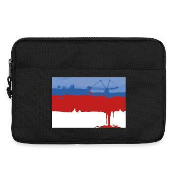 ŁUŽICA KRAWI - BRUNICA - Laptoptasche 13" - Schwarz - Vorne