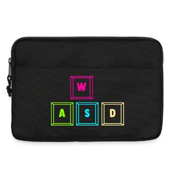 Jeu vidéo Gamer Gaming - Sacoche pour ordinateur portable 13 pouces - noir - Devant