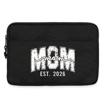 Mama Est. 2026 Design - Laptoptasche 13" - Schwarz - Vorne