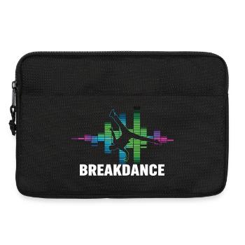 Breakdance Streetstyle Hip Hop DJ Dance - Sacoche pour ordinateur portable 13 pouces - noir - Devant