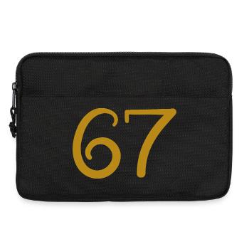 67 - Laptoptasche 13" - Schwarz - Vorne
