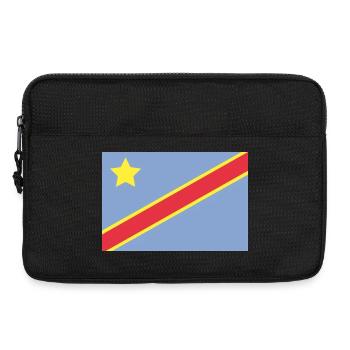 Kongoflagge - Laptoptasche 13" - Schwarz - Vorne