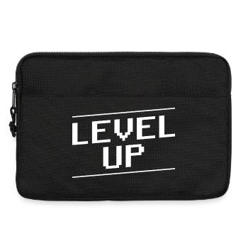 Level Up Saying Gamer - Laptop bag 13" - black - Front