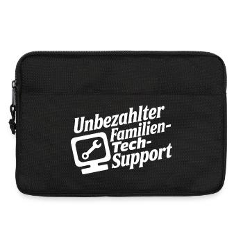 Unbezahlter Familien Tech-Support - Laptop bag 13" - black - Front