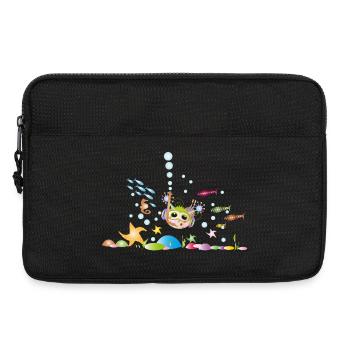 Taucher - Laptoptasche 13" - Schwarz - Vorne