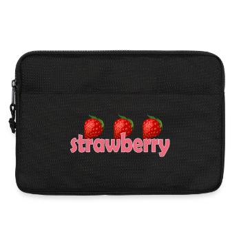 Fraise - Sacoche pour ordinateur portable 13 pouces - noir - Devant