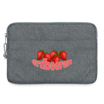 ERDBEEREN - Laptoptasche 13" - Grau meliert - Vorne