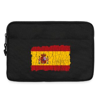 Espagne Drapeau Espania - Sacoche pour ordinateur portable 13 pouces - noir - Devant