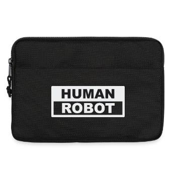 Human Robot - reale Intelligenz - Laptoptasche 13" - Schwarz - Vorne