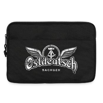 Ostdeutsch Sachsen - DDR Cooler & Stolzer Ossi - Laptoptasche 13" - Schwarz - Vorne