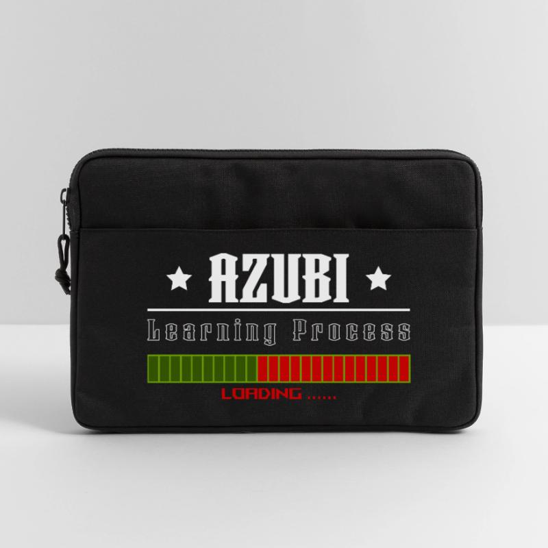 AZUBI learning process loading tshirt Laptoptasche 13"