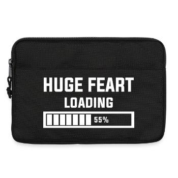 Horror-Inspired Loading Screen Design - Laptop bag 13" - black - Front