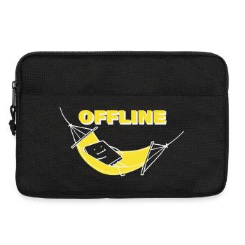 OFFLINE - Laptoptasche 13" - Schwarz - Vorne