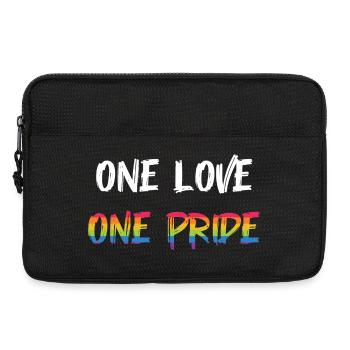 LGBT Pride Month - One Love, One Pride - Laptop bag 13" - black - Front