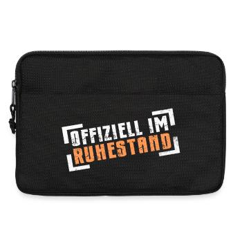 Ruhestand Rentner Rentnerin - Laptoptasche 13" - Schwarz - Vorne