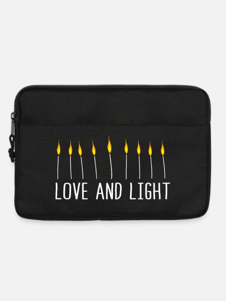 Hanukkah Chanukkah Hanukah - Laptoptasche 13" - Schwarz