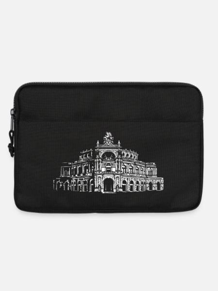 Semperoper Dresden Architektur Kunst - Laptoptasche 13" - Schwarz