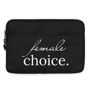 female choice. | Show what you stand for. - Laptop bag 13" - black - Front