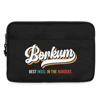 BORKUM BEST INSEL IN THE NORDSEE Fun - Laptop bag 13" - black - Front