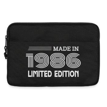 Original 1986 Vintage 1986 Retro Anniversary 1986 - Laptop bag 13" - black - Front