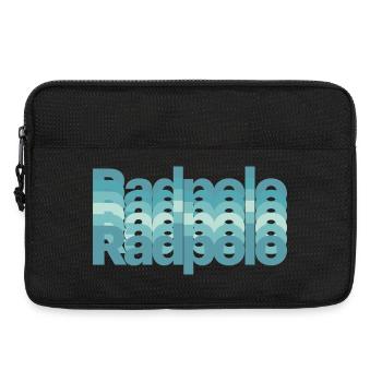 Radpolo, Hallenradsport - Laptoptasche 13" - Schwarz - Vorne