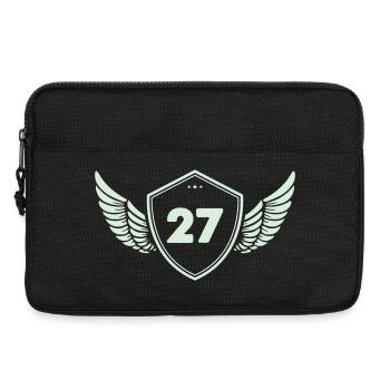 wappen_27 - Laptop bag 13" - black - Front