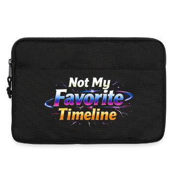 Sarkasmus ist nicht meine Lieblings-Timeline Lusti - Laptoptasche 13" - Schwarz - Vorne