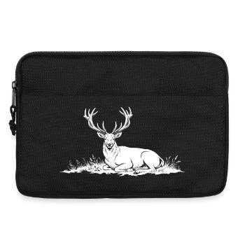 Cerf - Sacoche pour ordinateur portable 13 pouces - noir - Devant