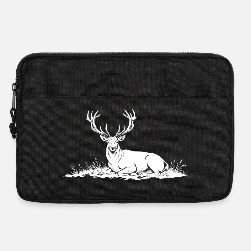 Hirsch - Laptoptasche 13" - Schwarz
