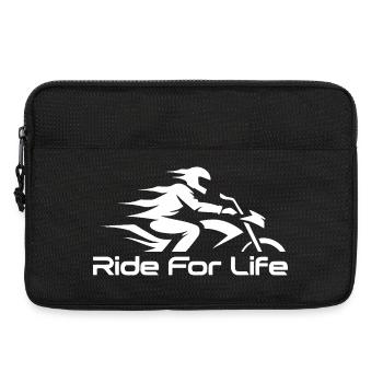 Rider Moto Route Vie - Sacoche pour ordinateur portable 13 pouces - noir - Devant