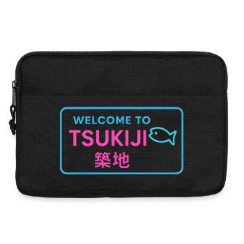 Welcome to Tsukiji - Sacoche pour ordinateur portable 13 pouces - noir - Devant