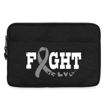 Hautkrebs Melanom - Laptoptasche 13" - Schwarz - Vorne