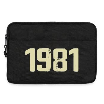 Jubiläum 1981 - Laptoptasche 13" - Schwarz - Vorne