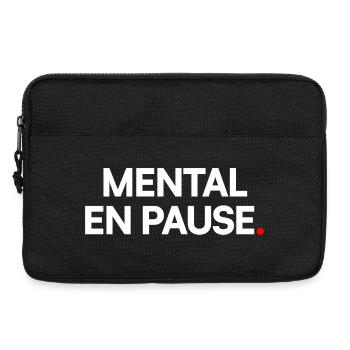 Mental pause - Laptop bag 13" - black - Front