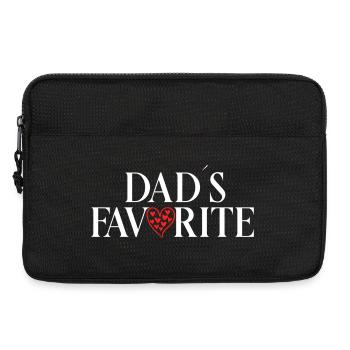 Lieblingskind_Papas_Liebling - Sacoche pour ordinateur portable 13 pouces - noir - Devant
